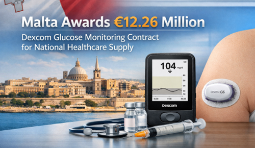 Malta Awards €12.26 Million Dexcom Glucose Monitoring Contract for National...