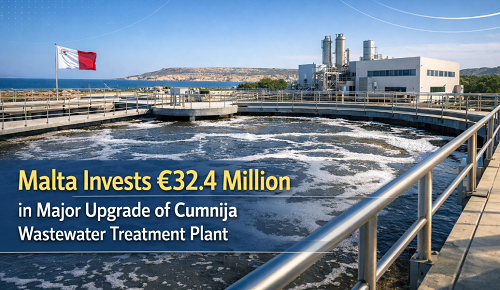 Malta Invests €32.4 Million in Major Upgrade of Cumnija Wastewater Treatment...